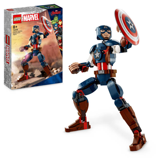 LEGO 76258 Super Hero Captain America bouwfiguur (4116258)