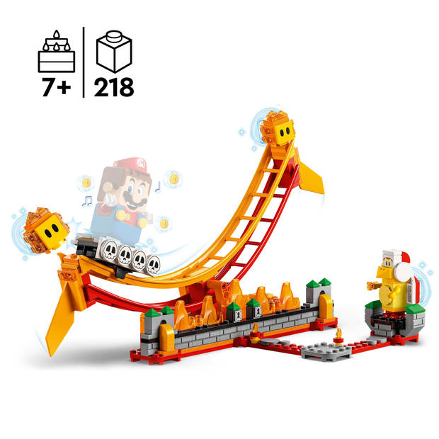 71416 LEGO Super Mario Uitbreidingsset: Rit over Lavagolven