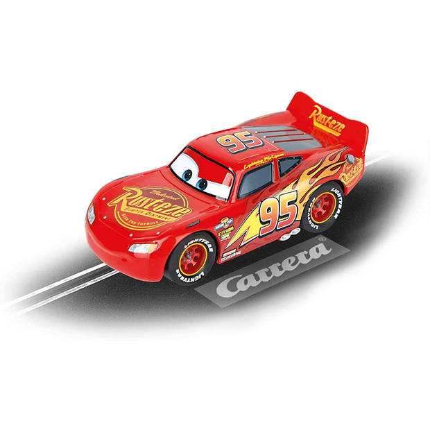 Carrera racebaanauto Disney Lightning McQueen 1:50 rood