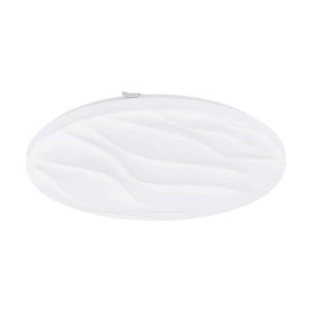 EGLO Benariba Plafonnière - LED - 55 cm - Wit