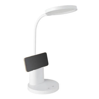 EGLO Brolini - tafellamp/bureaulamp - inclusief LED - TOUCH - dimbaar - Wit
