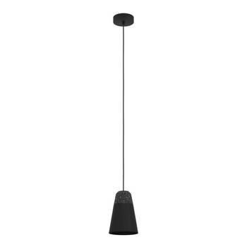 EGLO Canterras Hanglamp - E27 - 15 cm - Zwart/Grijs/Wit