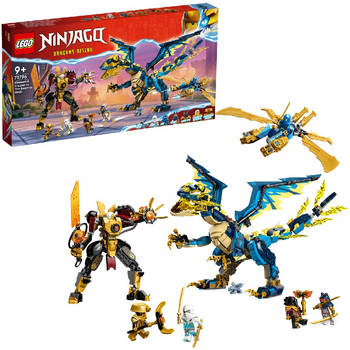 LEGO 71796 Ninjago Elementdraak vs. de mecha van de keizerin (4111796)