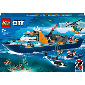 LEGO 60368 City Poolonderzoeksschip Grote Drijvende Speelgoed Boot