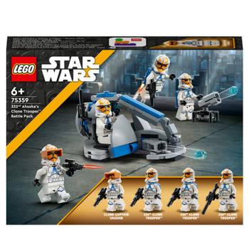 LEGO 75359 Star Wars 332nd Ahsoka's Clone Trooper Battle Pack Voertuig Set