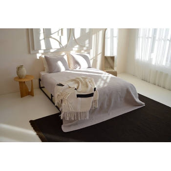 Zydante Home® Bedsprei Incl. 2 Hoezen -Beige Rope - 220x240 cm + 2 * 60x70 cm