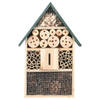 The Living Store Insectenhok Natuurlijk Hout Decoratie - 31x10x48 cm - Ideaal voor Overwinteren en Bescherming