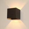 Goliving lamp – Wandlamp Binnen en Buiten – Kubuslamp industrieel – Buitenlamp - Waterdichte LED-verlichting