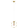 EGLO Manizales Hanglamp - E27 - 25 cm - Goud