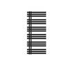 Design badkamer radiator Ijzer EM 600x1400 mm zwart mat Luxe Bath