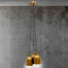 Limineo Hanglamp Goud - 3 kappen - 100 cm