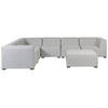 Beliani AREZZO - Loungeset-Grijs-Polyester