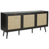 Beliani OPOCO - Sideboard-Zwart-MDF