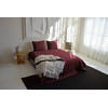 Zydante Home® Bedsprei Incl. 2 Hoezen -Bordeaux Rood Layers - 220x240 cm + 2 * 60x70 cm