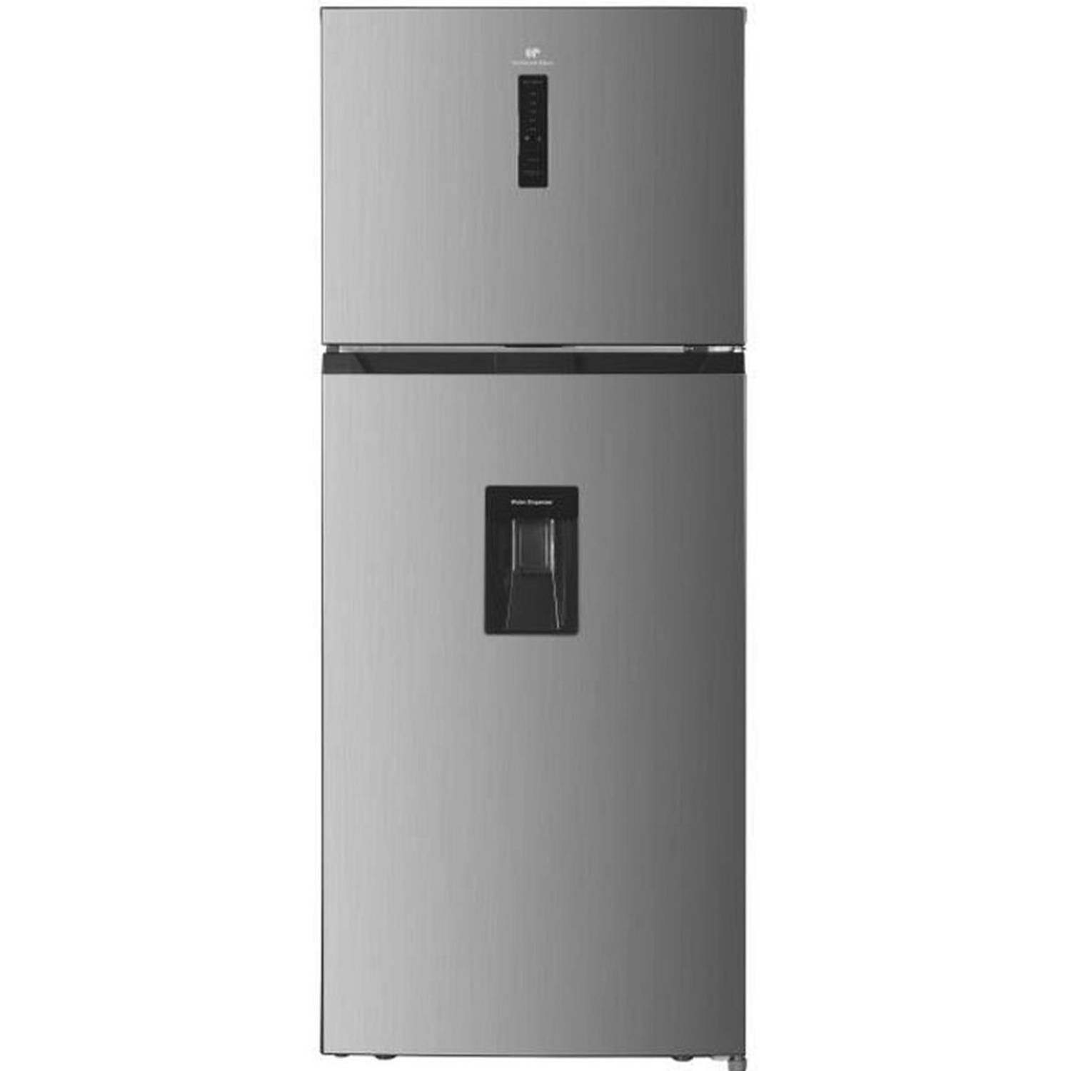 Koelkast High Free Free Freezer - Continental Edison - 413L - Totaal geen vorst - roestvrij staal - L70 cm x H 178 cm