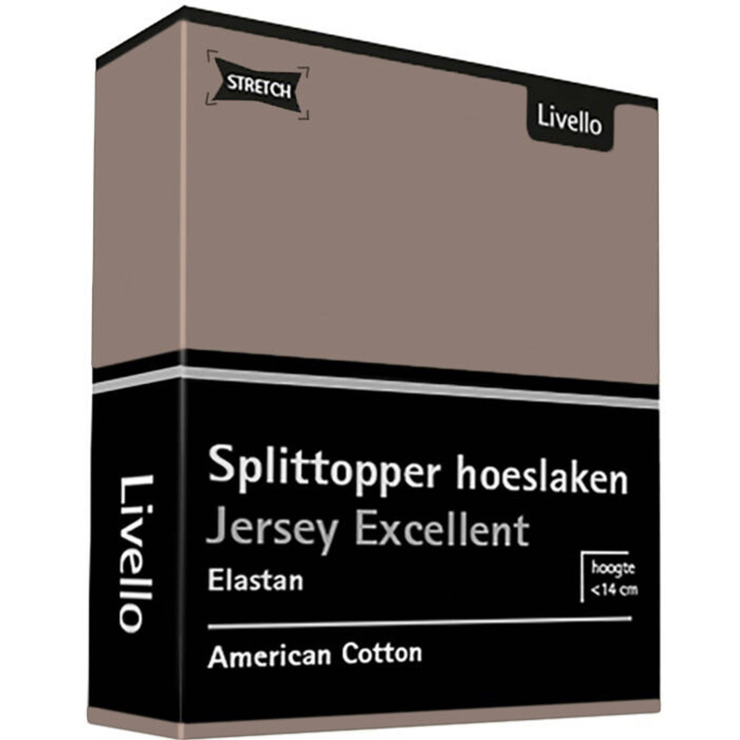 Livello Hoeslaken Splittopper Jersey Excellent - 140x200