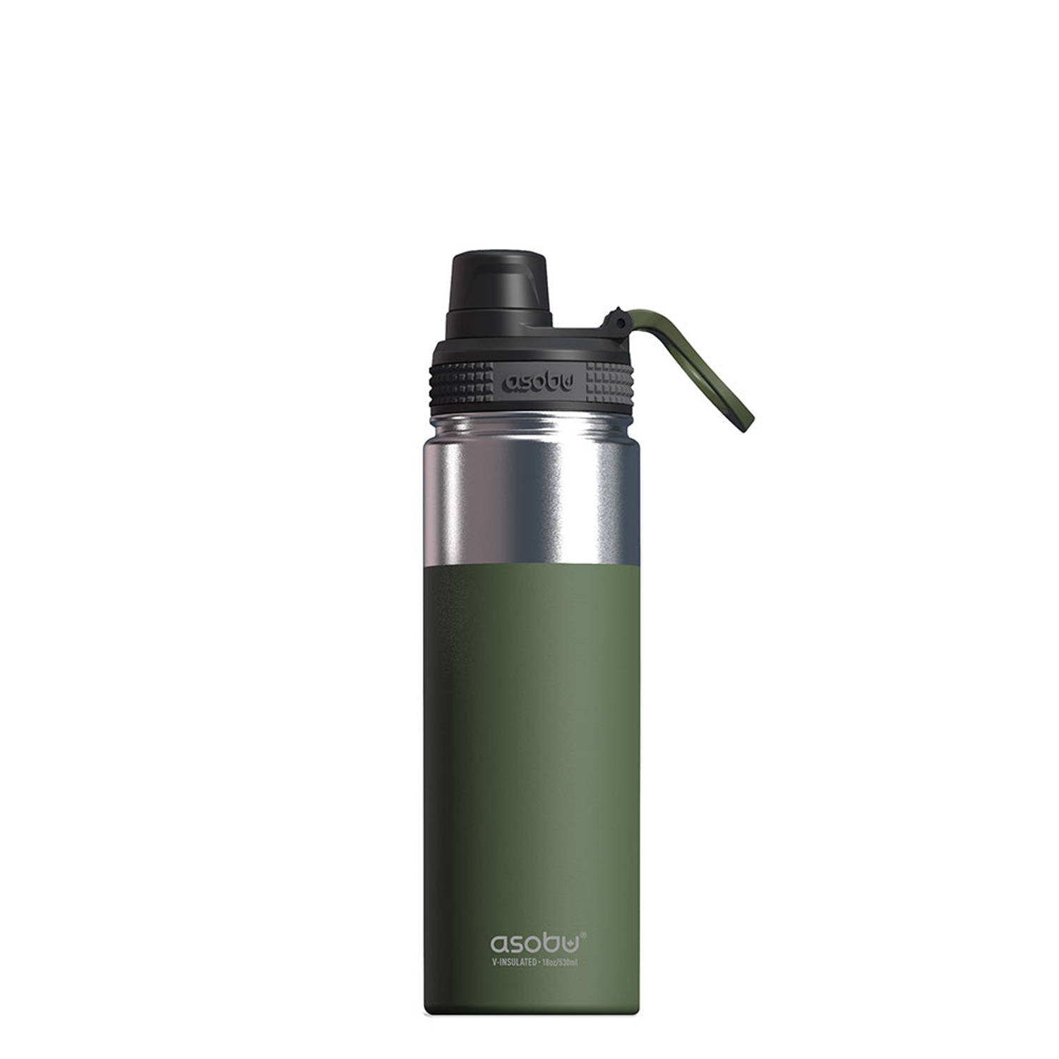 Asobu Alpine Flask Bottle - groen - 0.53 L