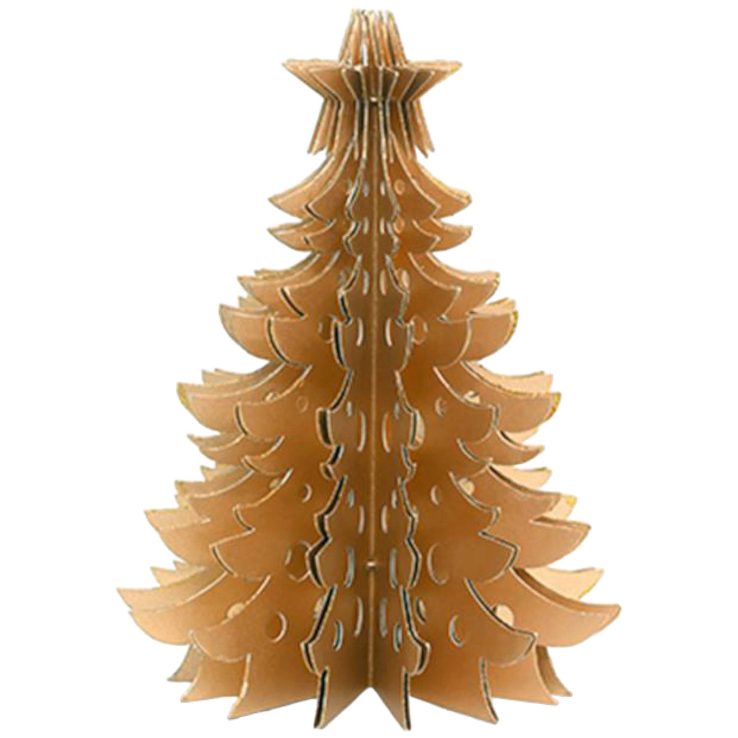 X-Mas Paper Tree Gold