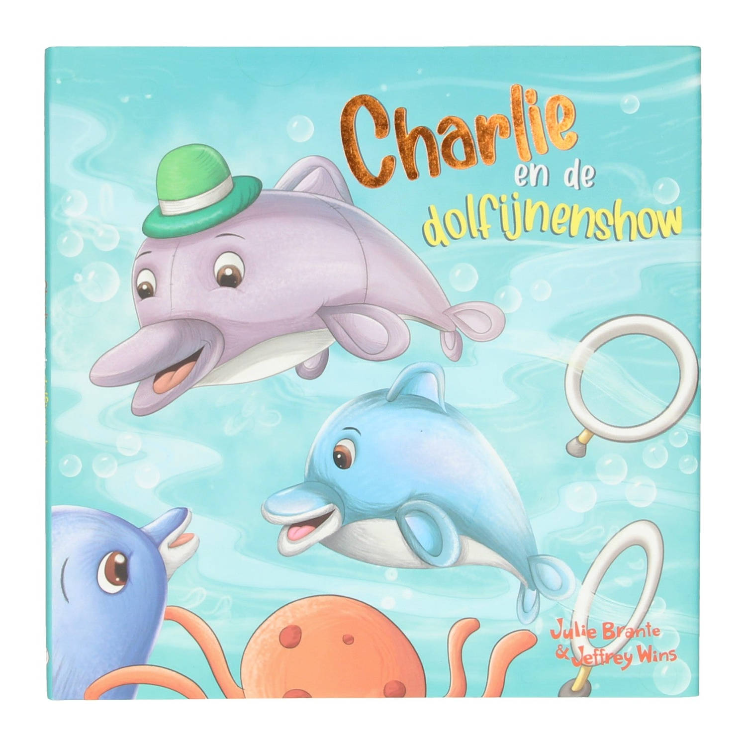 Wins Holland Prentenboek Charlie en de dolfijnenshow