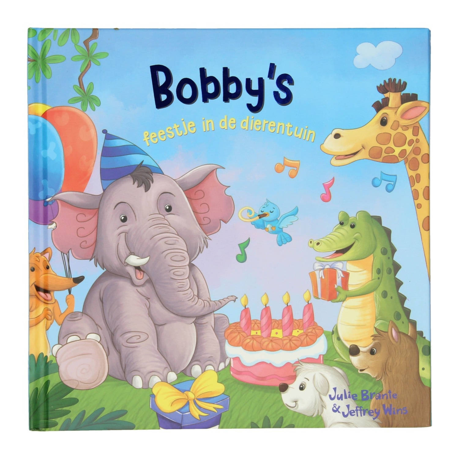 Wins Holland Prentenboek Bobby's feestje in de dierentuin