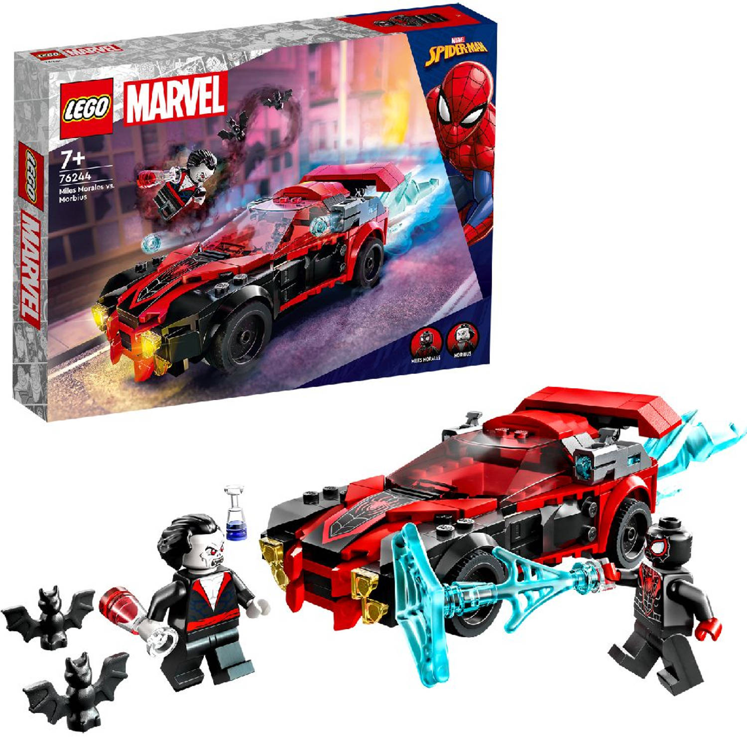 LEGOÂ® 76244 Marvel Miles Morales vs. Morbius