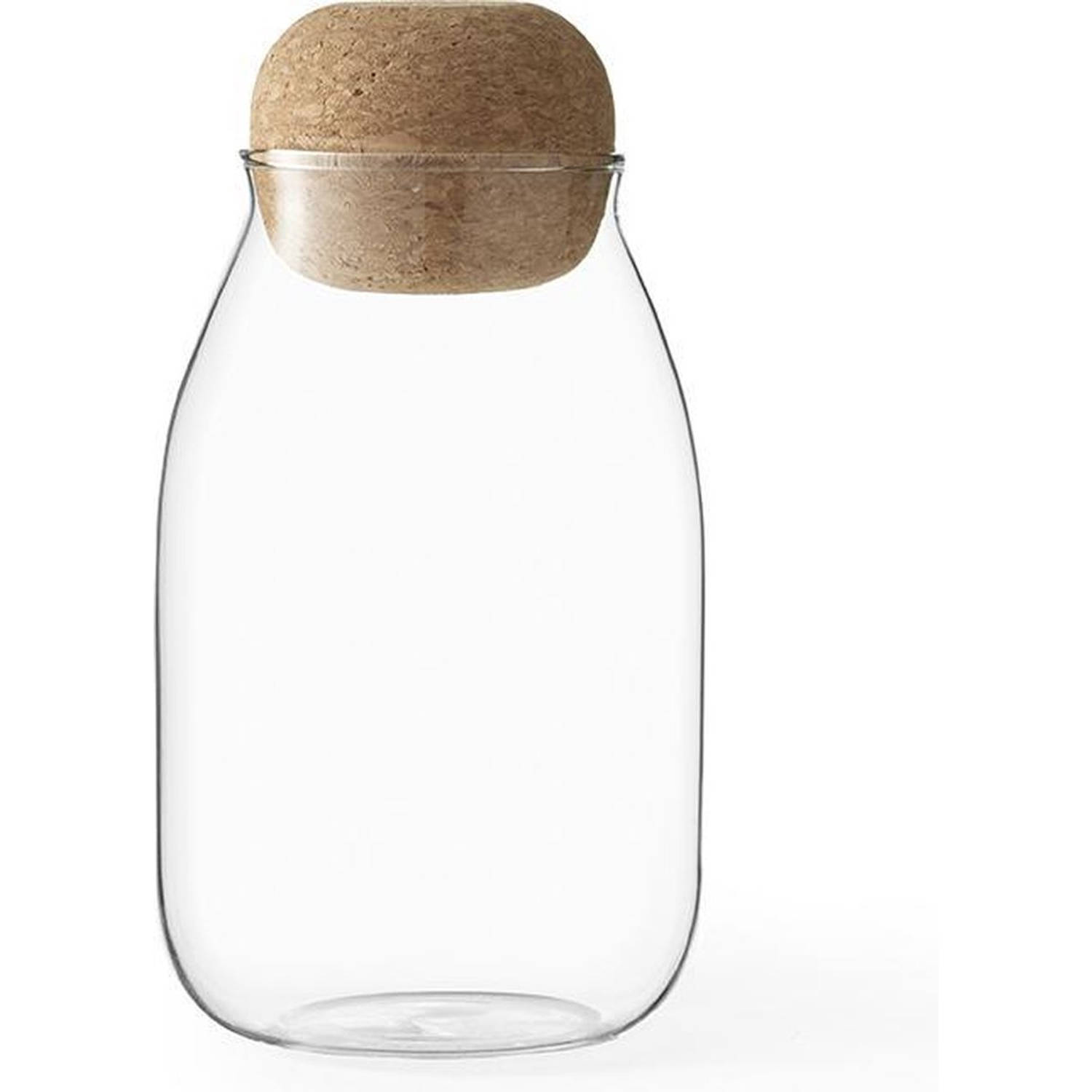 Viva - Viva Cortica Voorraadpot Glass and Cork Medium 0,5 liter