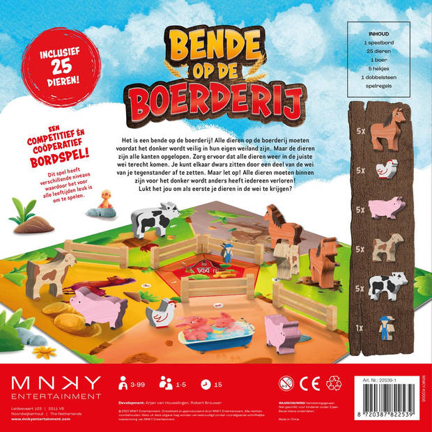 Bende Op De Boerderij - Bordspel