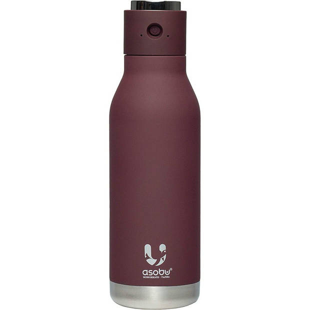 Asobu Wireless Bottle - bordeaux - 0.5 L