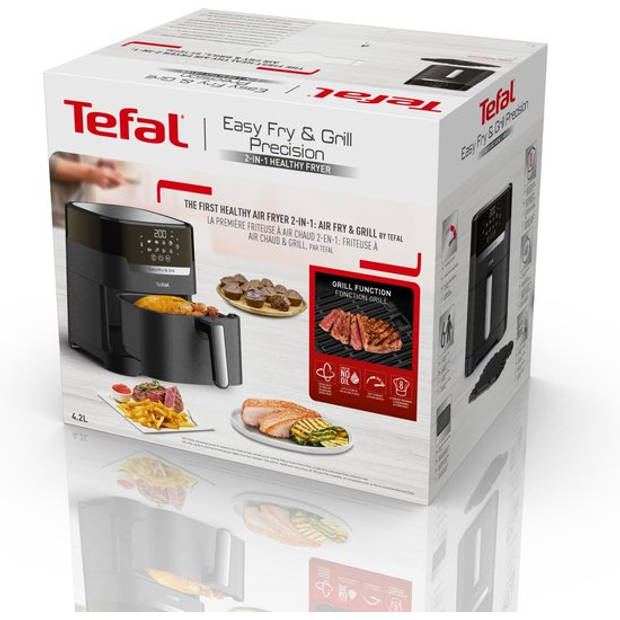 Tefal EY 5058 Easy Fry & Grill XL Precision zwart