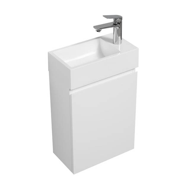 Badplaats Toiletmeubel Angela 40cm - hoogglans wit