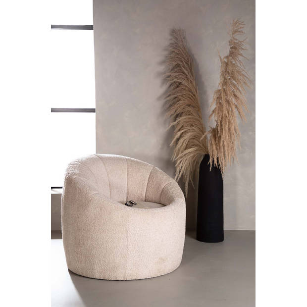 Warren fauteuil beige.