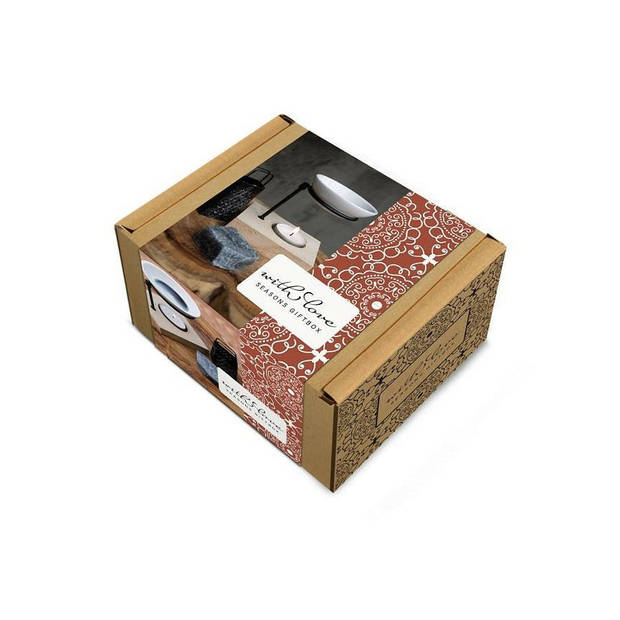 Ideas4seasons Amberblokjes/geurblokjes cadeauset - musk geur - incl geurbrander en rasp - Amberblokjes
