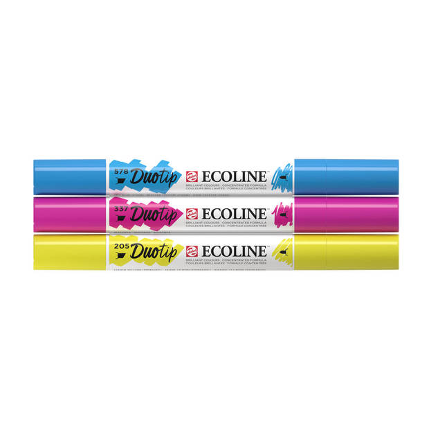 Abi Ecoline Duotip Markers Primaire Set, 3dlg.