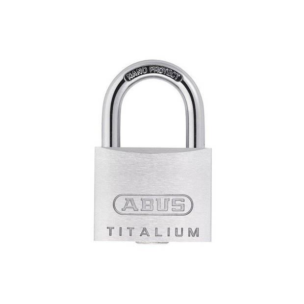 Abus Hangslot Titalium 64TI/45 45mm Grijs Sleutelslot 6cm