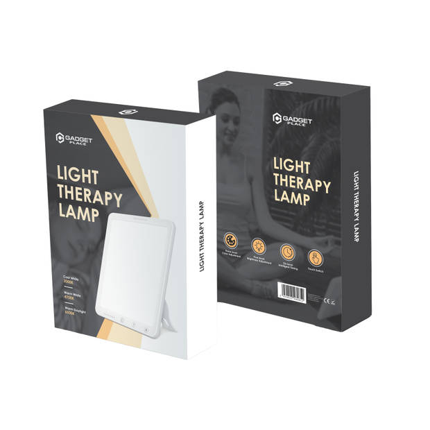 Daglichtlamp met Timer & Dimfunctie - 10.000 lux - Tegen Winterdepressie - SAD lamp - Lichttherapie - Zonlicht lamp
