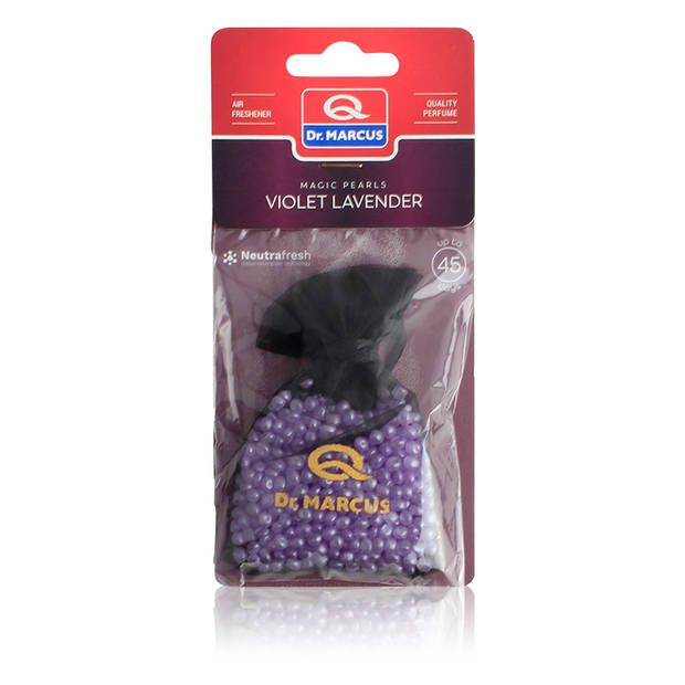 Dr. Marcus Magic Pearls Violet Lavender luchtverfrisser met neutrafresh technologie 20 gram