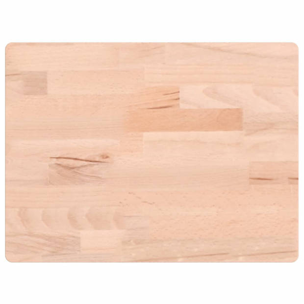 vidaXL Snijplank 40x30x4 cm massief beukenhout