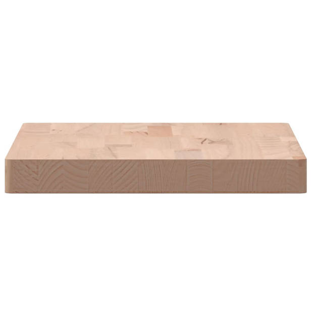 vidaXL Snijplank 50x35x4 cm massief beukenhout