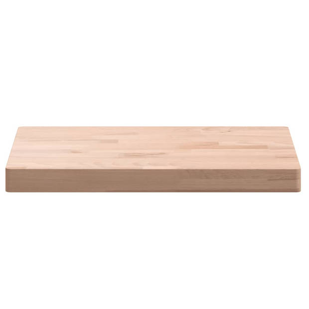 vidaXL Snijplank 50x35x4 cm massief beukenhout