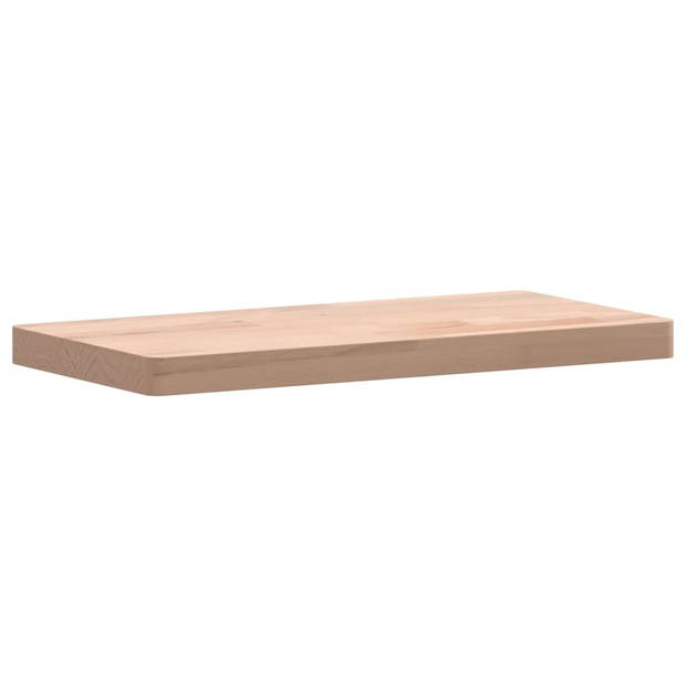 vidaXL Wandschap 40x20x2,5 cm massief beukenhout