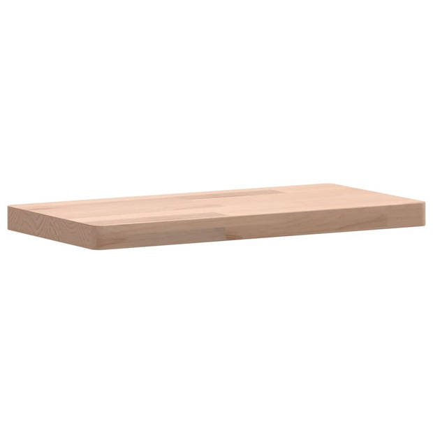 vidaXL Wandschap 40x20x2,5 cm massief beukenhout