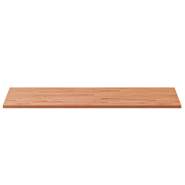 vidaXL Tafelblad rechthoekig 100x60x1,5 cm massief beukenhout