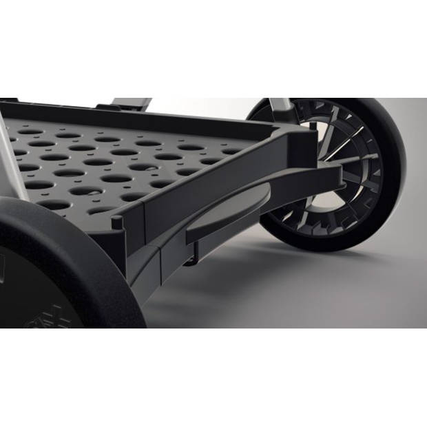 Clax trolley inclusief vouwkrat - Zwart