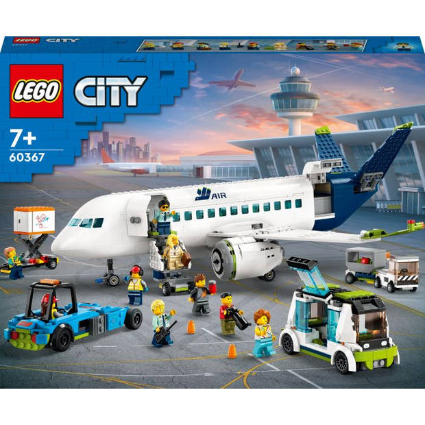 LEGO City Passagiersvliegtuig Vliegtuig Speelgoed Set - 60367