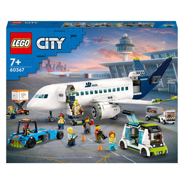 LEGO City Passagiersvliegtuig Vliegtuig Speelgoed Set - 60367