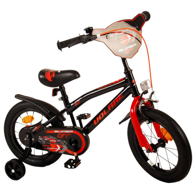 Volare Super GT Kinderfiets - Jongens - 14 inch - Rood