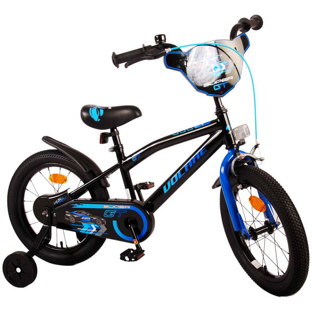 Volare Super GT Kinderfiets - Jongens - 16 inch - Blauw