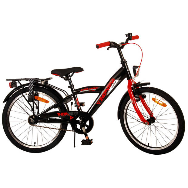 Volare Thombike Kinderfiets - Jongens - 20 inch - Zwart Rood