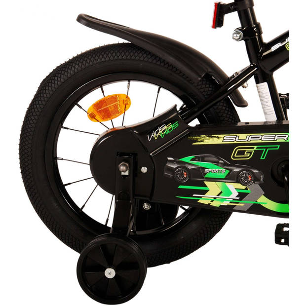 Volare Super GT Kinderfiets - Jongens - 14 inch - Groen