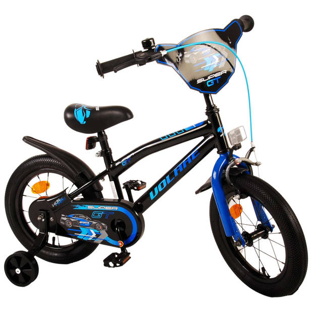 Volare Super GT Kinderfiets - Jongens - 14 inch - Blauw